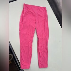 Pink align leggings